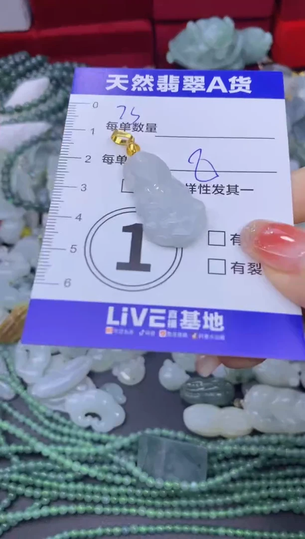 颈饰未镶嵌翡翠天然翡翠A货批量多样性发一件