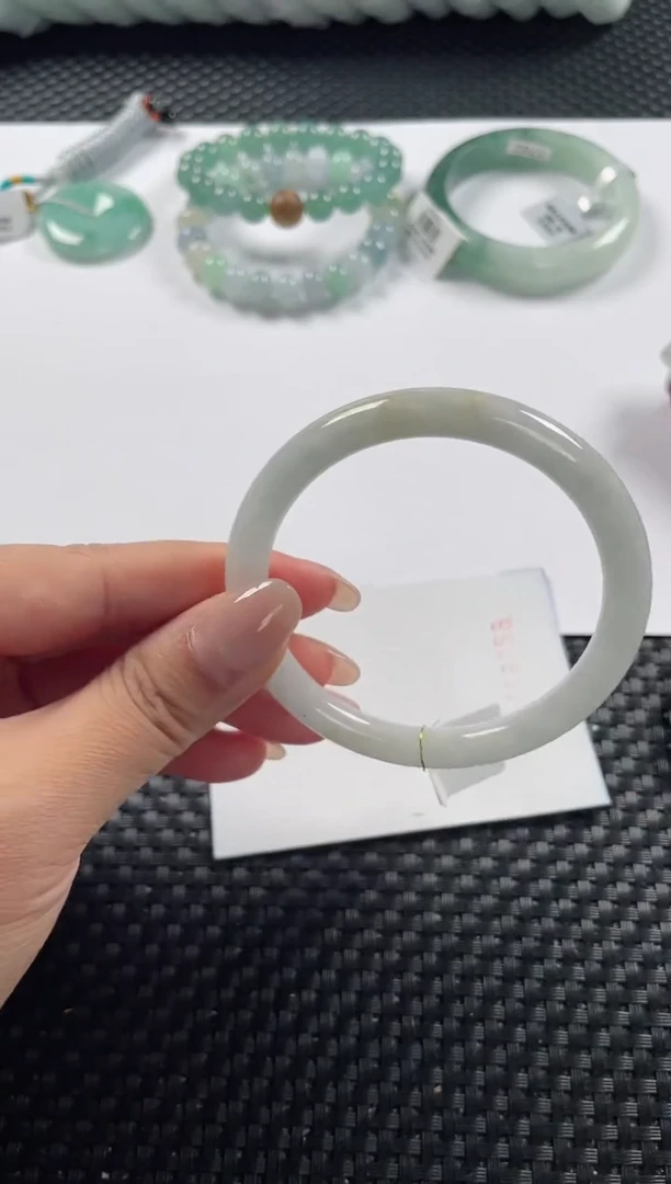 未镶嵌手镯翡翠基地发货H 00868 55+