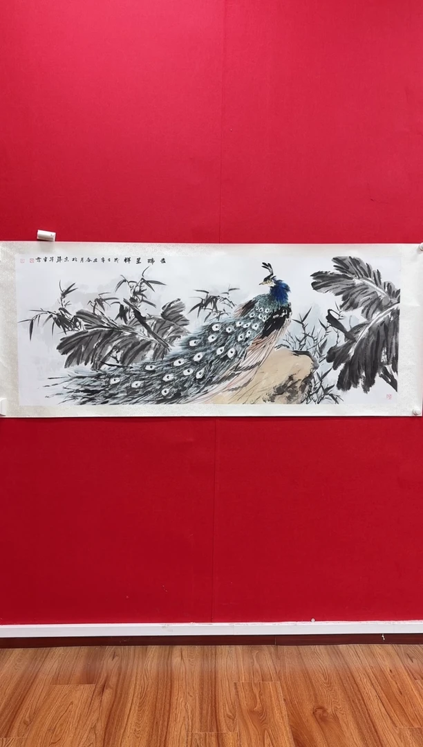 国画z天津人美-汪军书国画12平尺