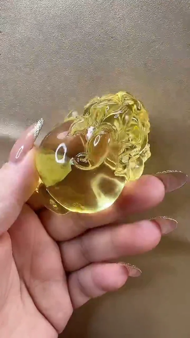琥珀颈饰未镶嵌吊坠