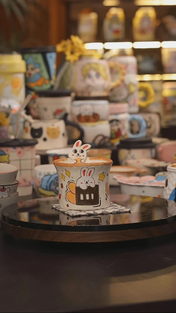 景德镇釉下彩绘设计师款式陶瓷