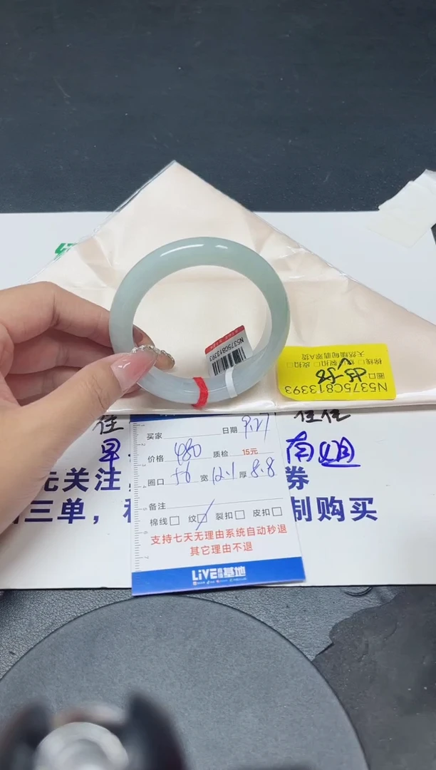 未镶嵌手镯翡翠56/13393