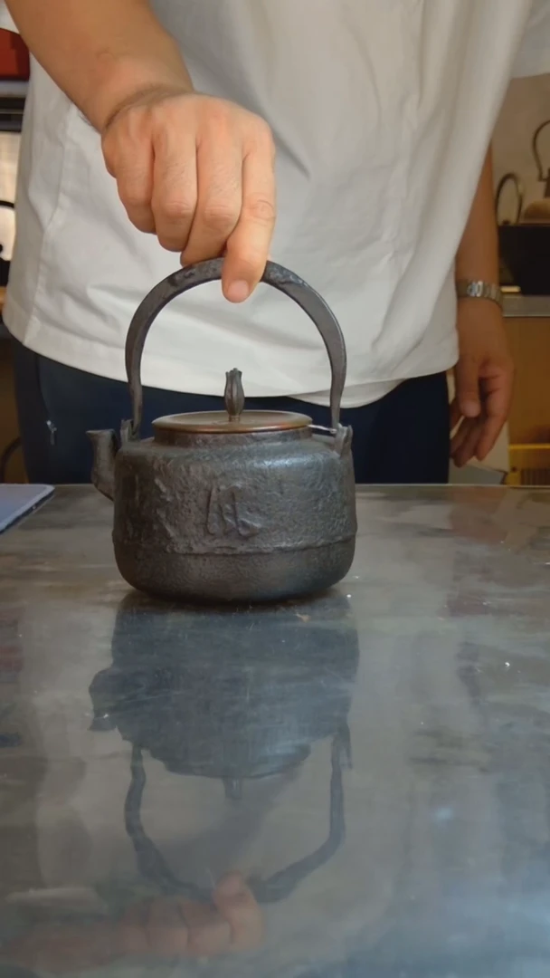 铁日本京都烧水壶