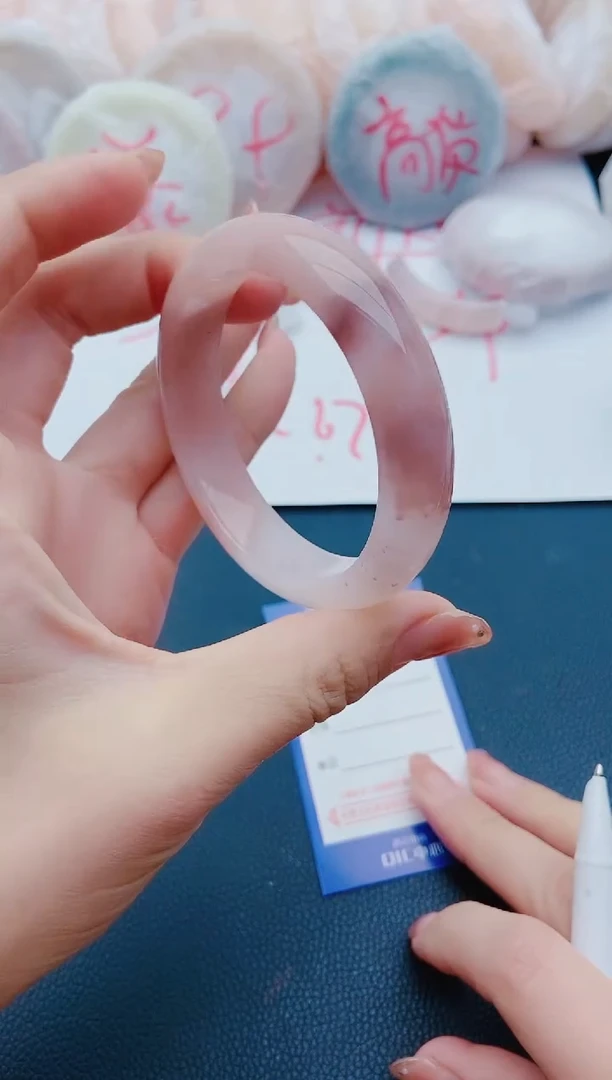 未镶嵌手镯石英质玉K21-55-56