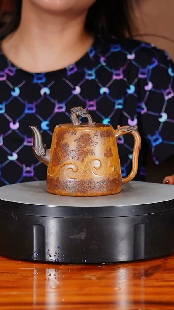 宜兴原矿紫砂壶茶壶280C
