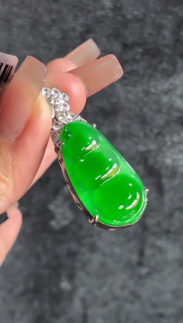 银S925镶嵌定制翡翠78定制翡翠-多样性发货（发其一）