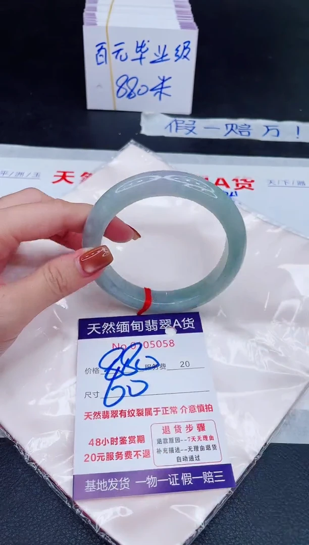 未镶嵌手镯翡翠880.00