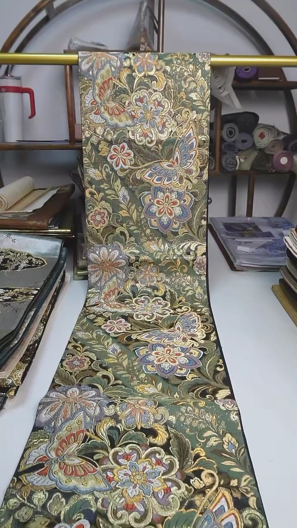 【闪购商品】织绣59西阵织六通宝相花