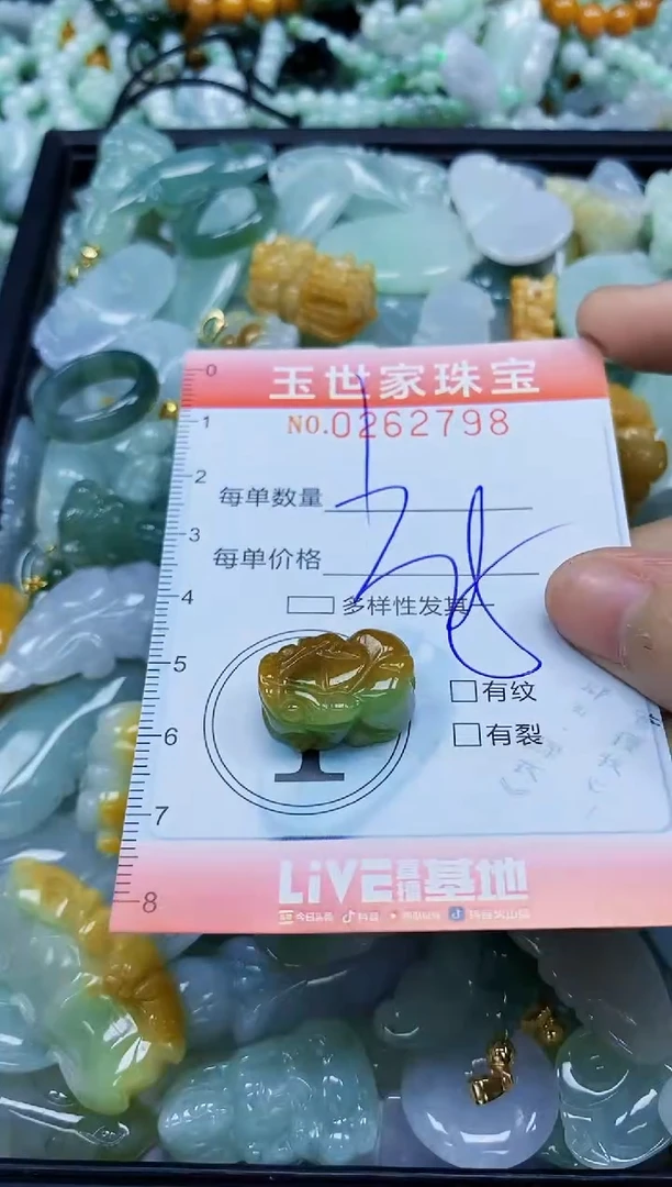翡翠未镶嵌颈饰闪购0262798