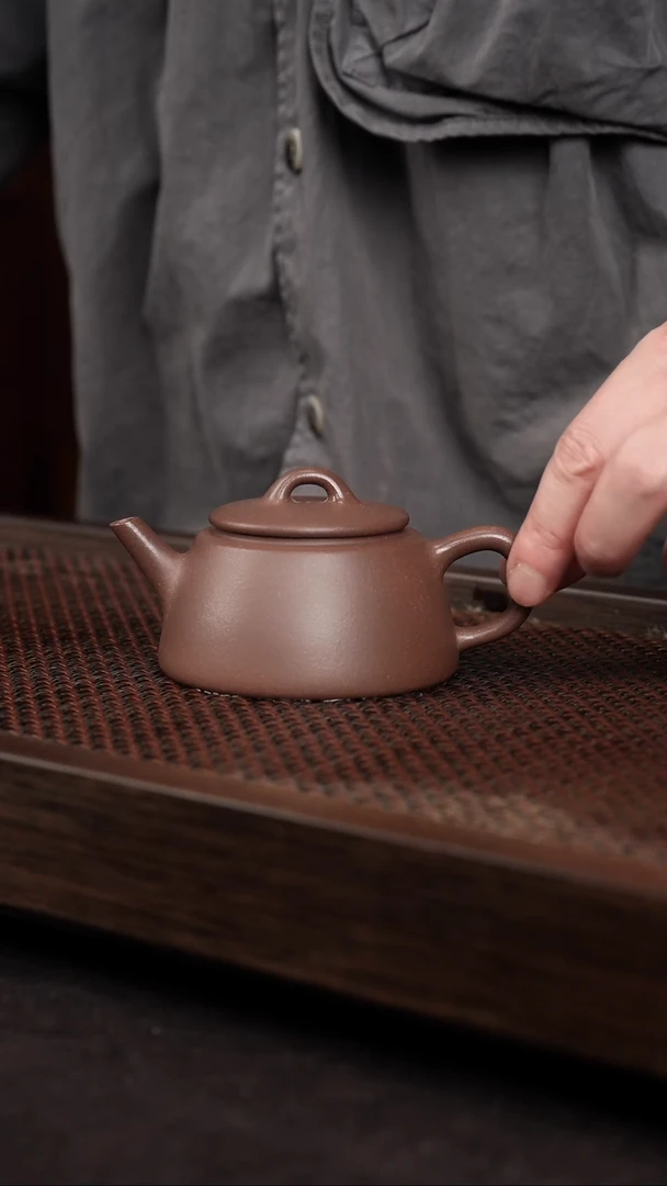 【闪购商品】紫砂茶壶老紫泥渔罩