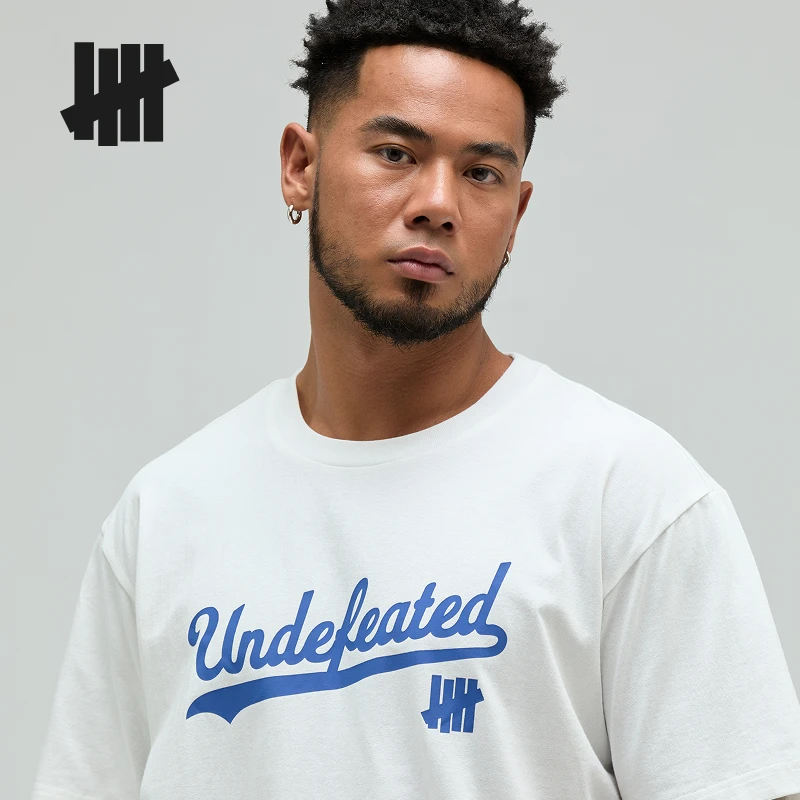 UNDEFEATED五条杠官方夏季新品棒球LOGO男士t恤短袖UC52GSS03M