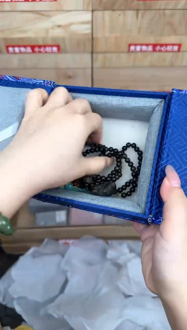 黑花梨项链带观音牌流苏商品链接@@SP212