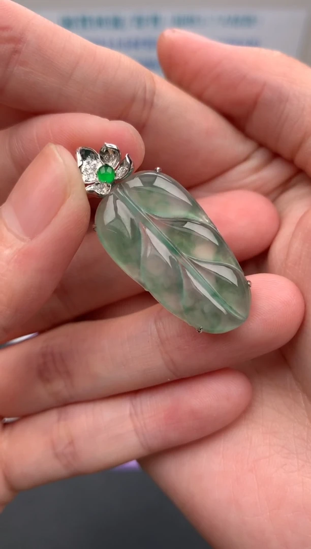 【闪购商品】定制翡翠18K金镶嵌模式推广期24小时鉴赏期