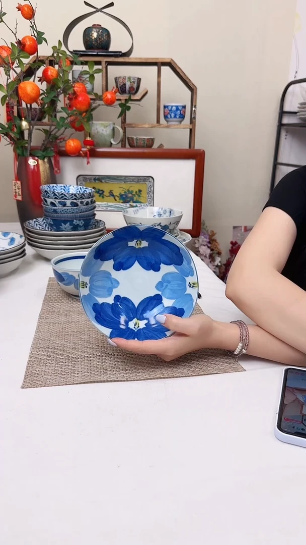 花山6.7英寸小盘单个