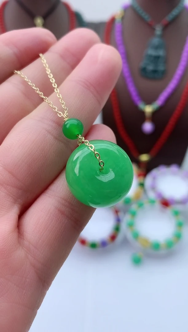 【闪购商品】翡翠颈饰未镶嵌D49吊坠