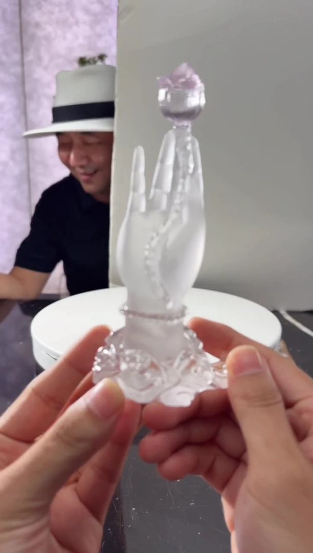 摆件佛手拈花艺术摆件