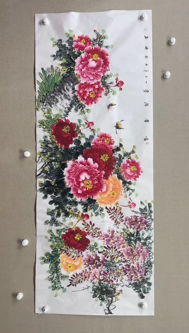 国画180*68 孙艳琳孙艳琳孙艳琳孙艳琳