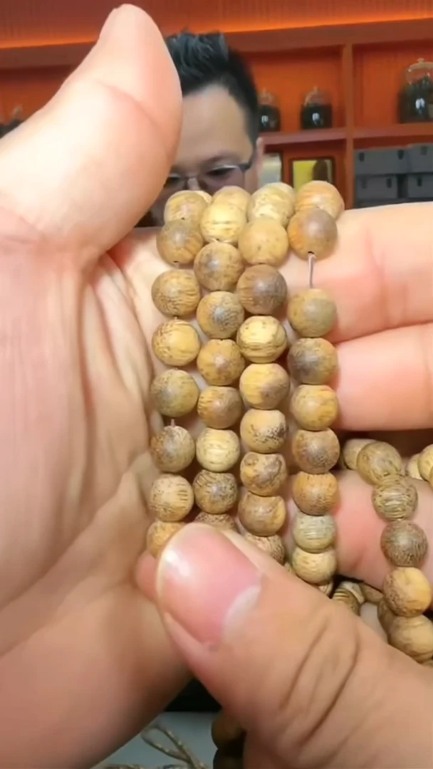 沉香手串36号菩萨棋长串30+0.8多样性发一