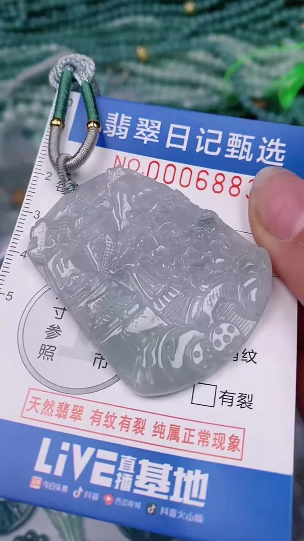 【闪购商品】翡翠颈饰未镶嵌00006883