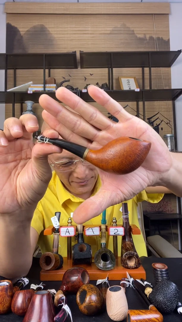 石楠木纯手工意大利石楠木烟斗