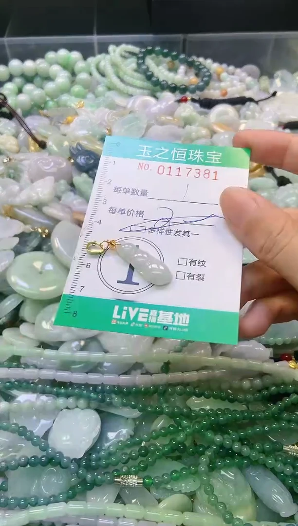翡翠未镶嵌颈饰闪购0117381多样性发其一