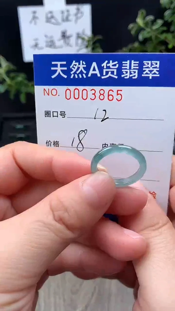 未镶嵌戒指翡翠12#