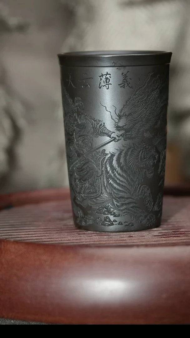 茶杯紫砂紫砂主人杯福利放漏