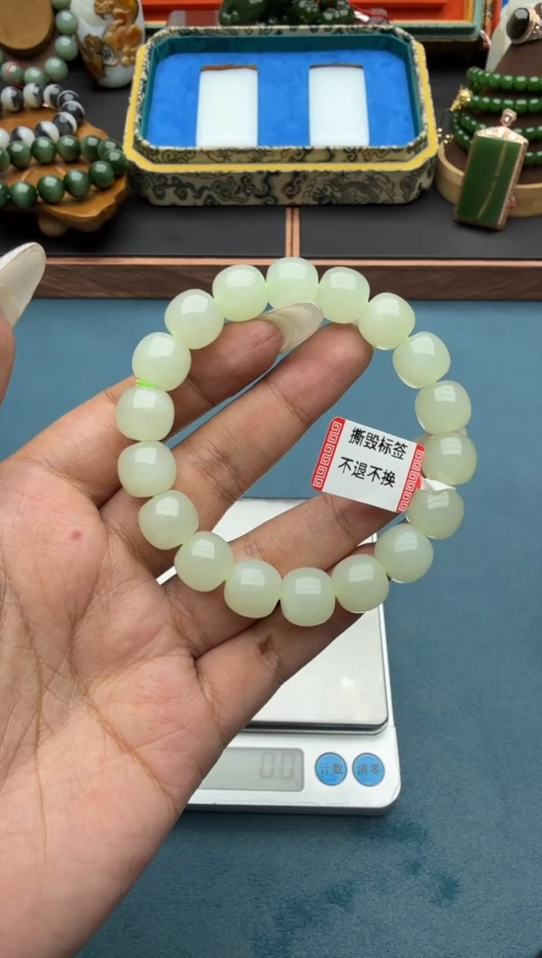 未镶嵌手串和田玉hsl12