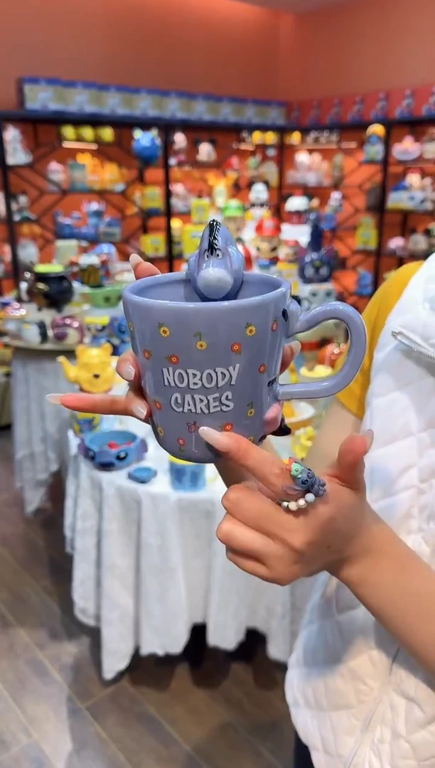 瓷片@@伊尔驴陶瓷水杯