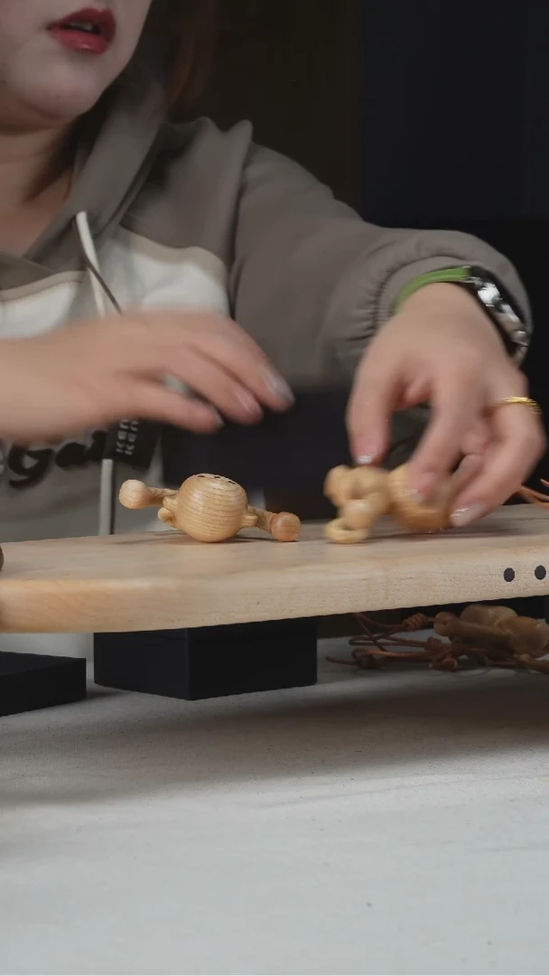 木白蜡木摘星捞月一对价格