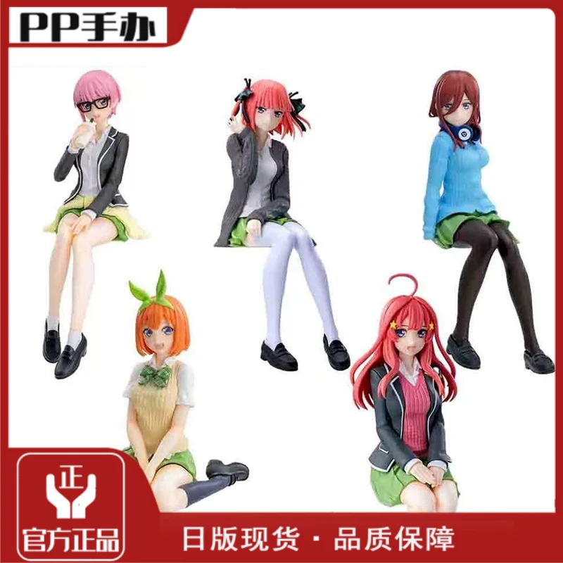 日版正品SEGA 五等分的花嫁 中野一花二乃三玖四叶五月泡面压手办