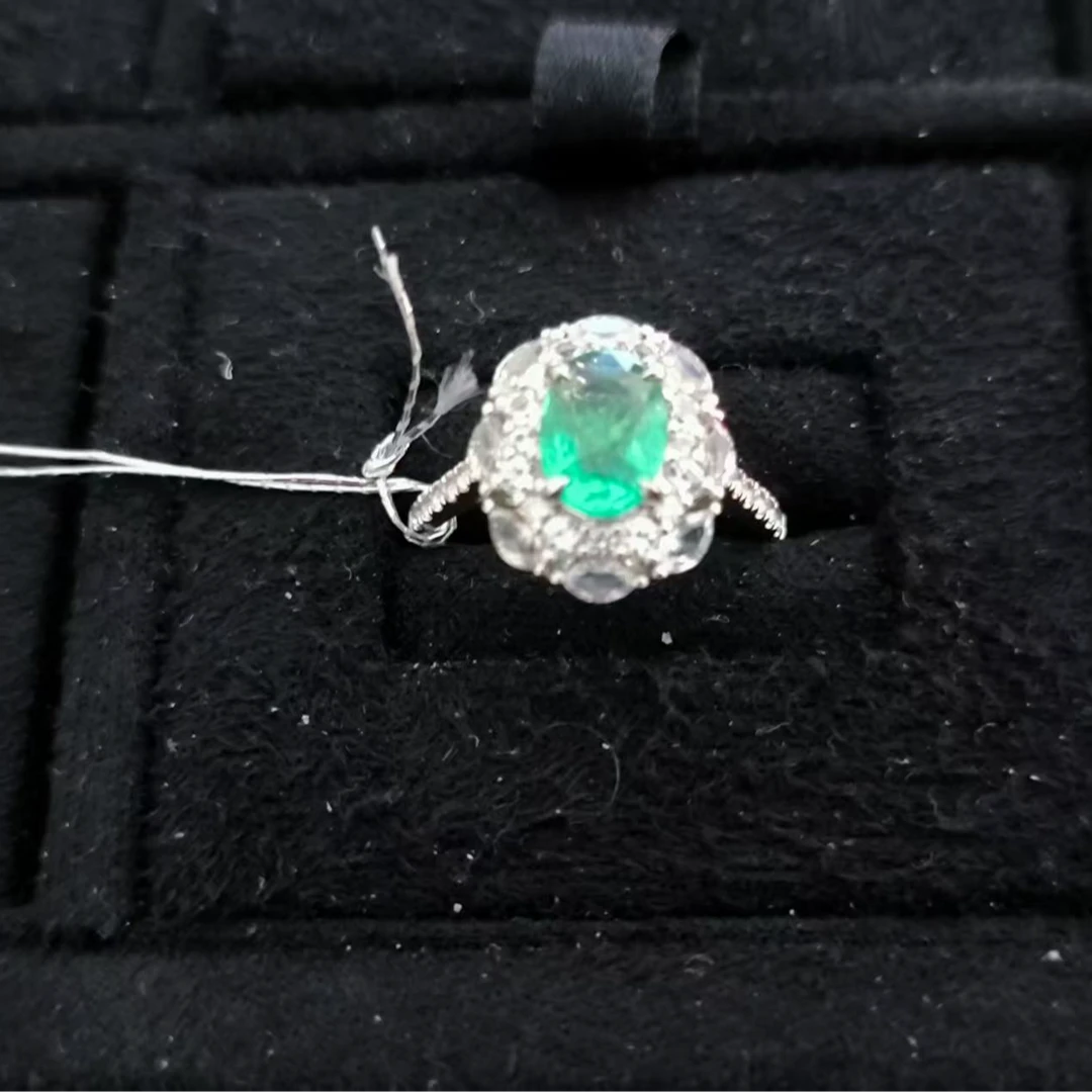 CIGALONG设计祖母绿戒指3139