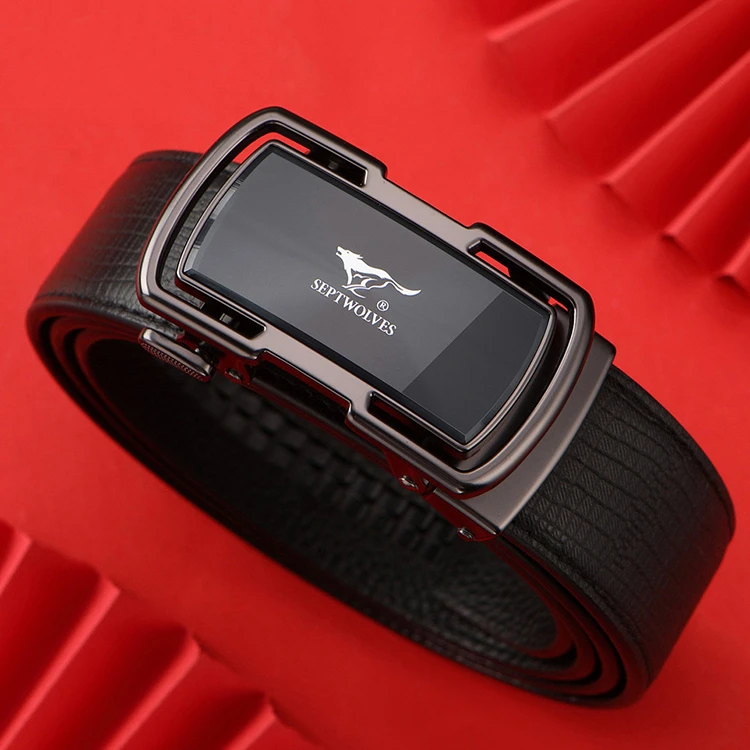 七匹狼男士2025新款真皮年轻人生日送男友腰带皮带欧若智性风