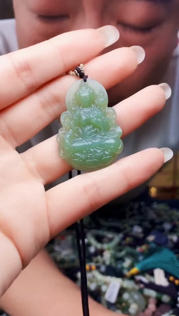 颈饰未镶嵌和田玉多样性发货，拍一发一