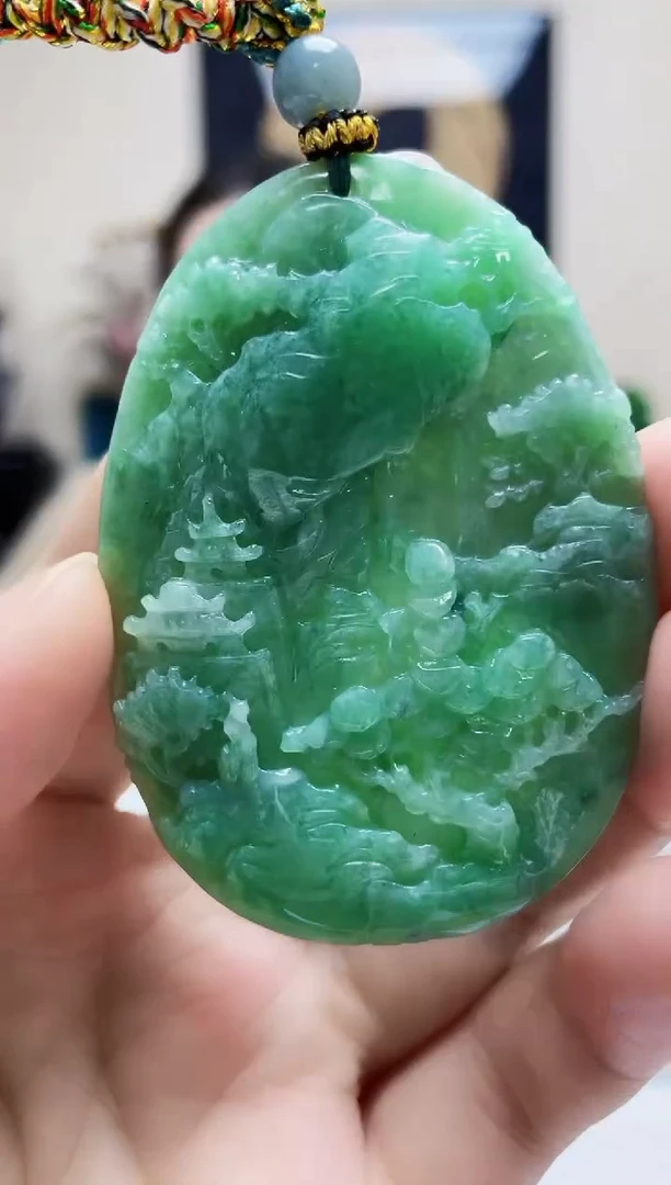 未镶嵌定制翡翠吊坠59