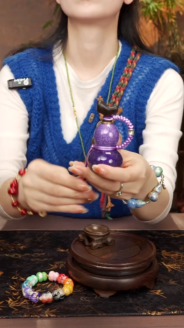 110--大漆开口小葫芦----118