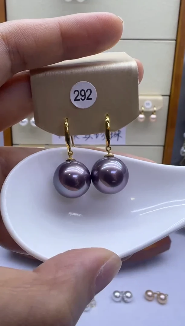未镶嵌耳饰淡水珍珠292