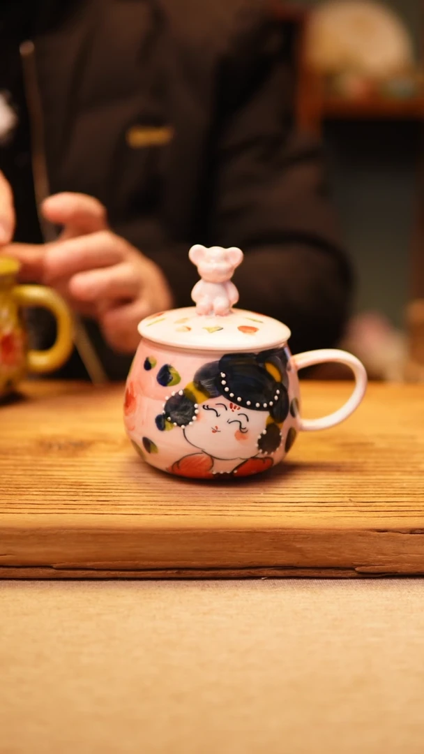 【闪购商品】@@陶园瓷舍@@纯手工手绘@高温釉下彩