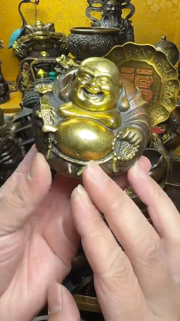 铜器摆件收收藏藏