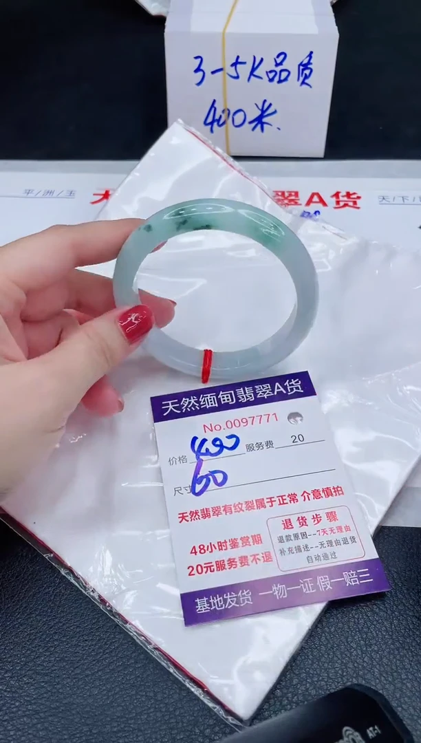 未镶嵌手镯翡翠400.00