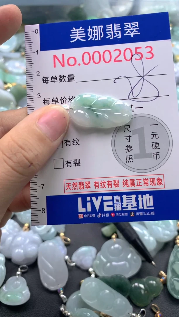 颈饰未镶嵌翡翠2053