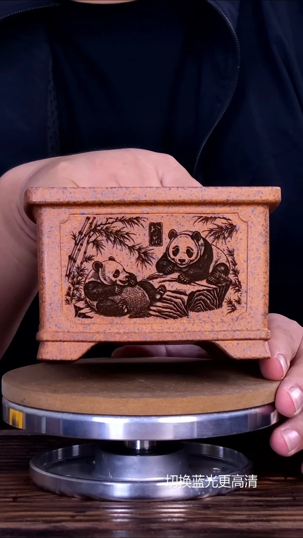 紫砂花盆紫砂花盆内口11-7