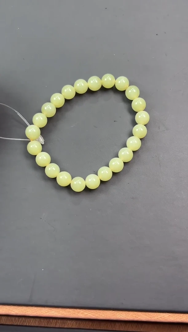 【闪购商品】和田玉手串未镶嵌若羌微色差卡8