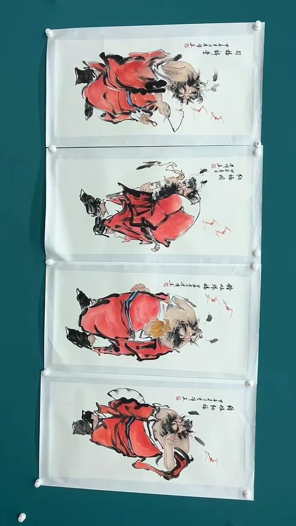 【闪购商品】国画李峰老师国画作品7