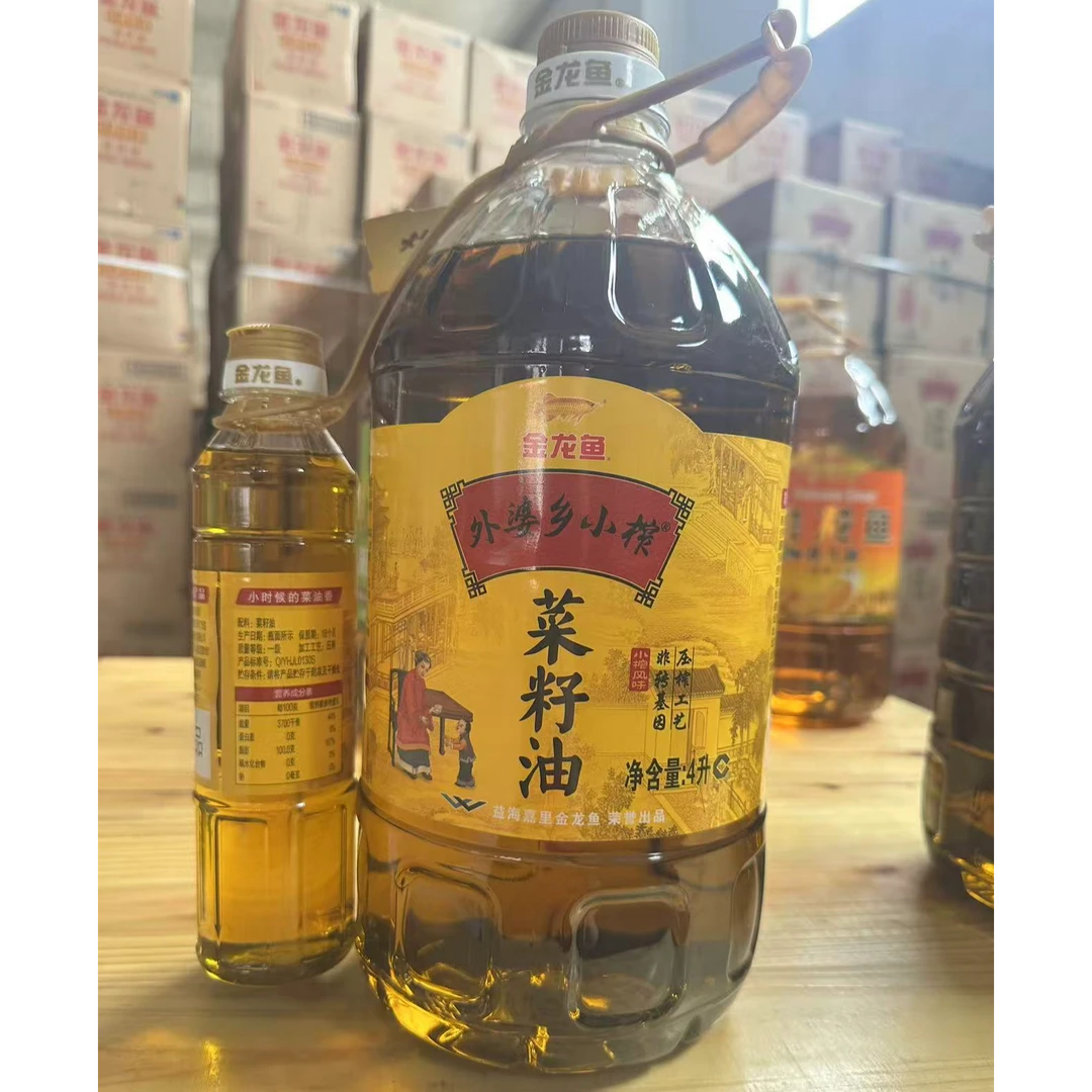 金龙鱼外婆香小榨菜籽油4L（促销装）