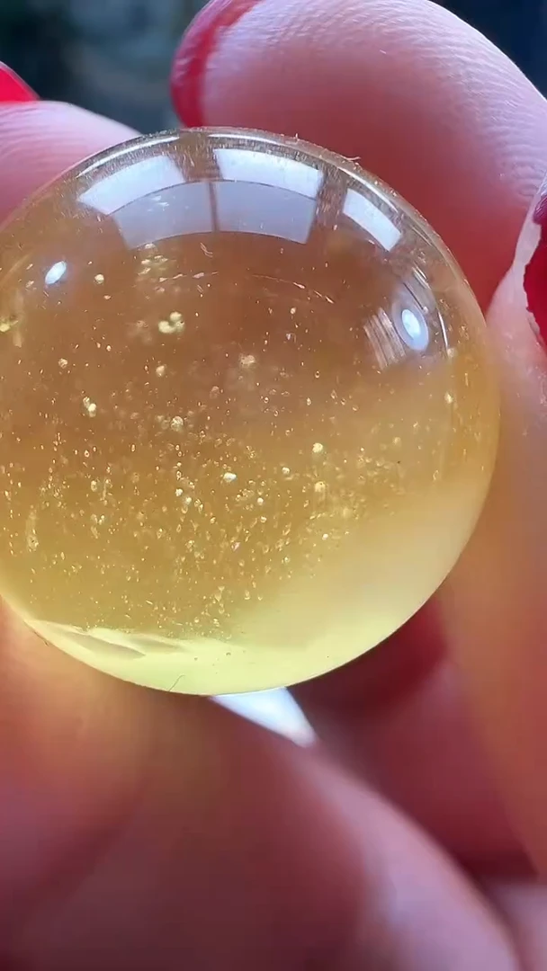 裸石蜜蜡未镶嵌18+蜜蜡金沙白花圆珠单珠