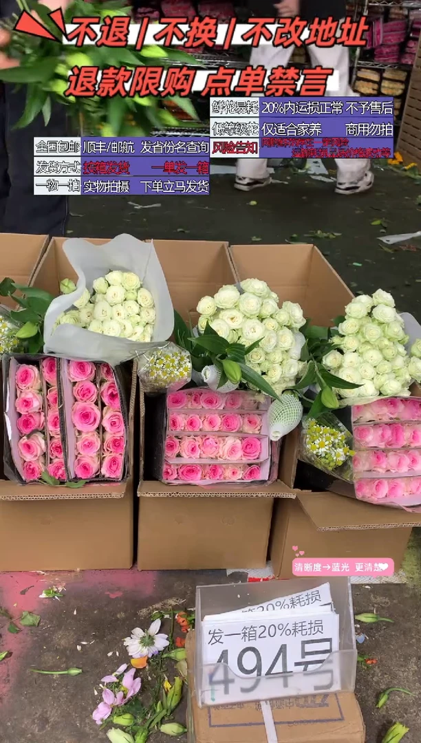 494号♥含20%耗损发一箱