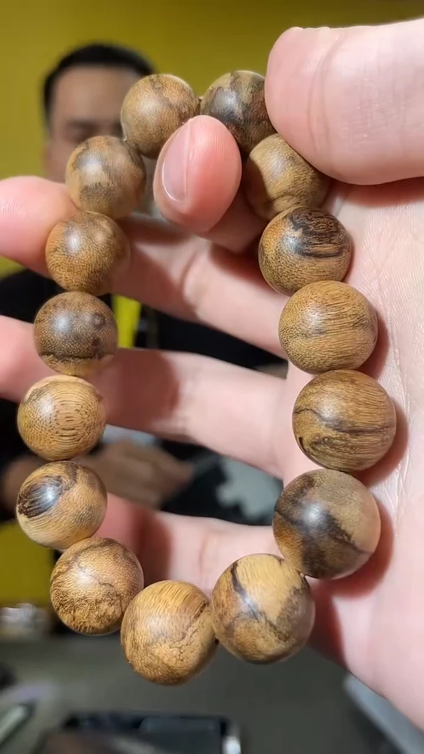 手串沉香95号22克虎斑菩萨棋多样性发一