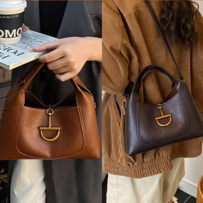 【粉丝专属】经典高级气质质感时尚通勤百搭单肩包-EJ212