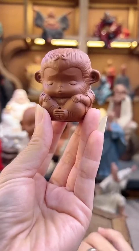紫砂茶宠器闵茶宠摆件